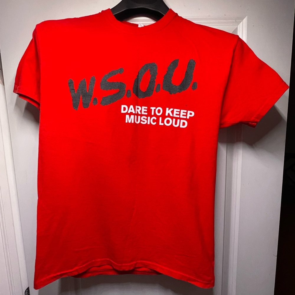 Red WSOU shirt